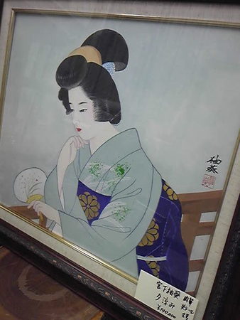 美人画と武者絵の白珠画廊 宮下柚葵