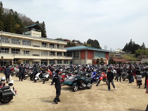 4月14日 神石高原町 写らん会 車輪村イベント 参加しました